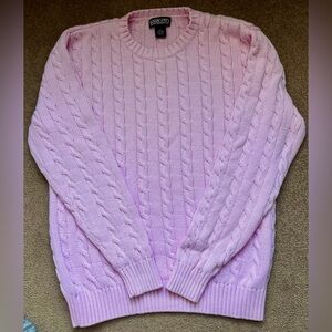 Sweater - Lands end size M.  Pink.